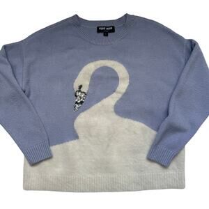 Vero Moda Swan Sweater w/ Sequin/Bead Detail, Size S, Soft/Fuzzy, EUC